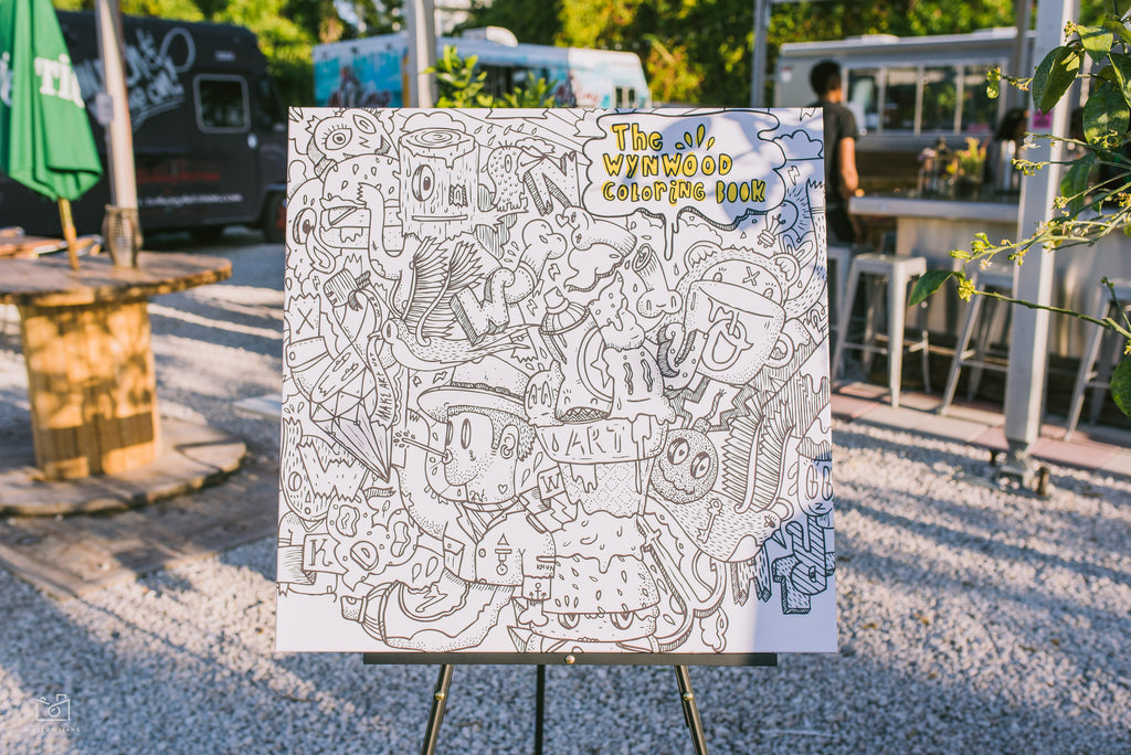 Unleashing Creativity with CanvasFab at the Wynwood Coloring Book Release Party