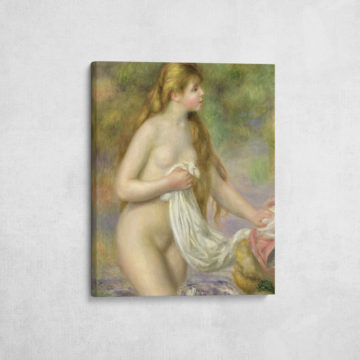 Bather with Long Hair