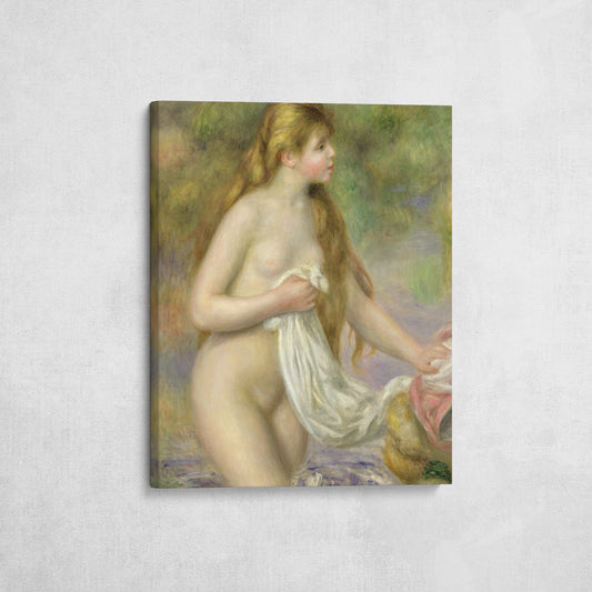 Bather with Long Hair