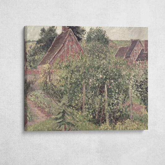 Landscape with Cottage Roofs