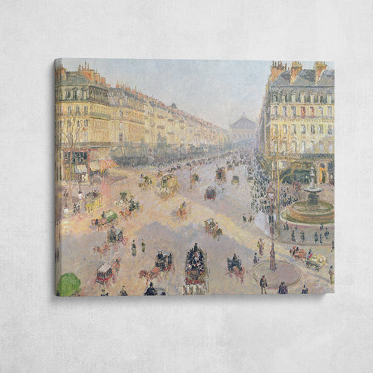 The Avenue de l'Opera, Sunlight, Winter Morning