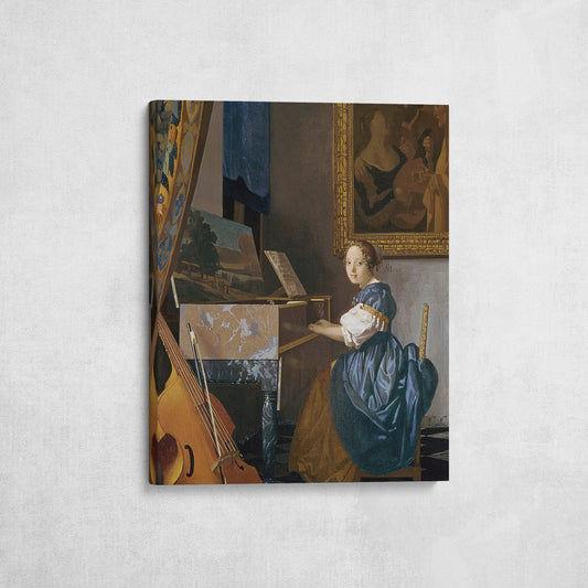 Lady Seated at a Virginal