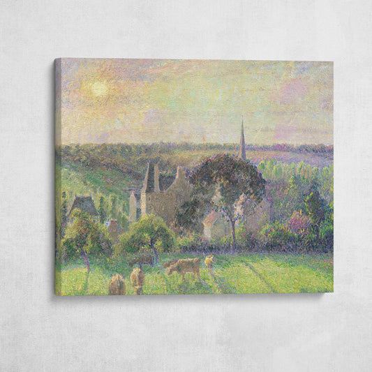 The Church and Farm of Eragny
