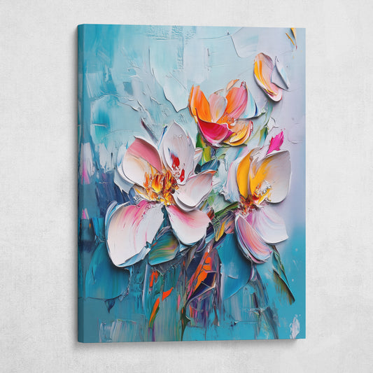 Impasto Lilies