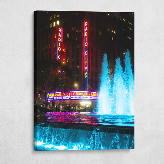 Radio City Fountain