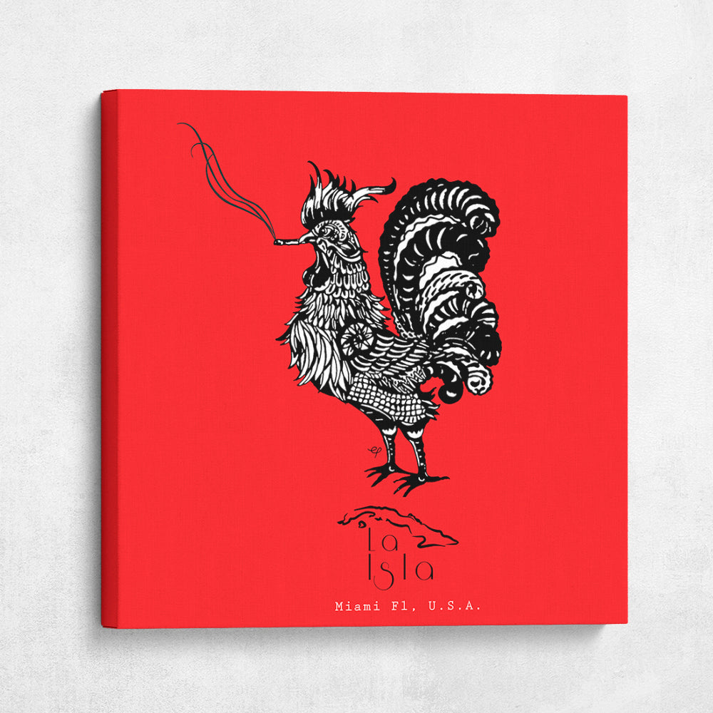 Smoking Rooster