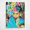 Colorful Frida Kahlo Portrait