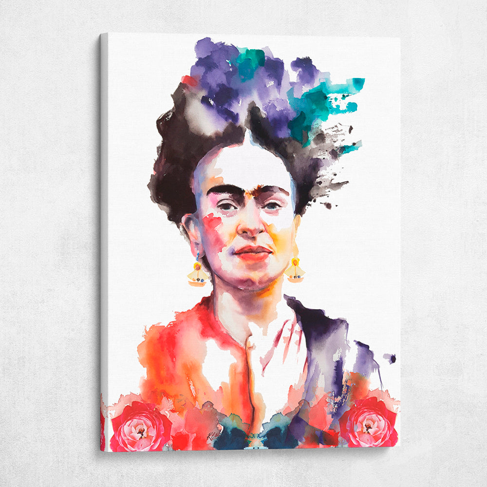 Mixed Watercolor Frida