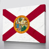 Florida Marble Texture Flags | 1.5 Inch Thick Gallery Canvas Print
